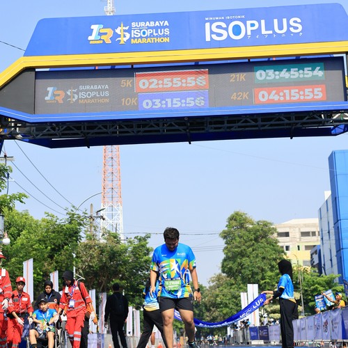 Race photo from SURABAYA ISOPLUS MARATHON 2026