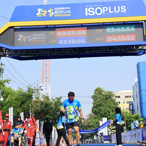 Race photo from SURABAYA ISOPLUS MARATHON 2026