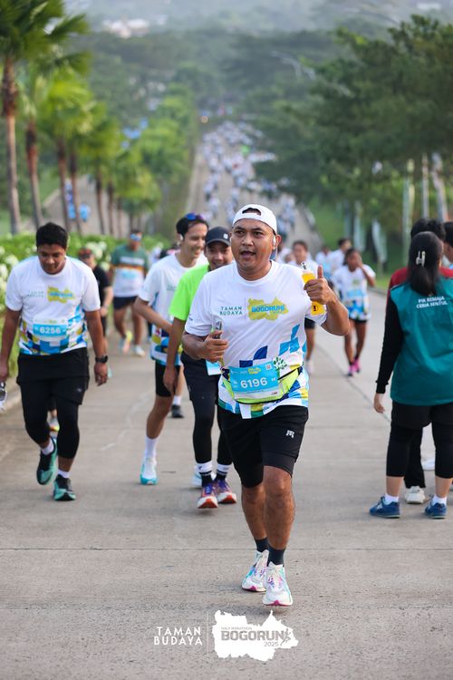 Race photo from Taman Budaya x BOGORUN 2025