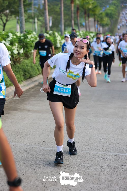 Race photo from Taman Budaya x BOGORUN 2025
