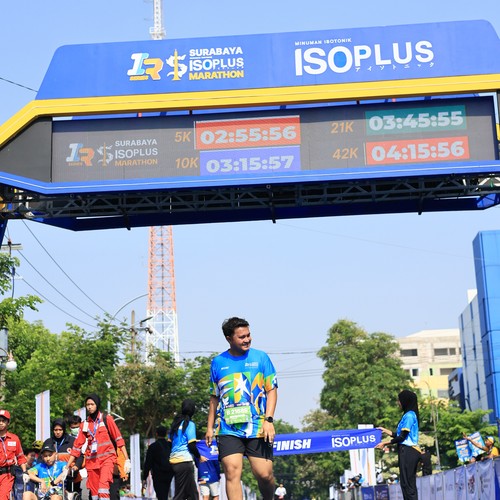 Race photo from SURABAYA ISOPLUS MARATHON 2026
