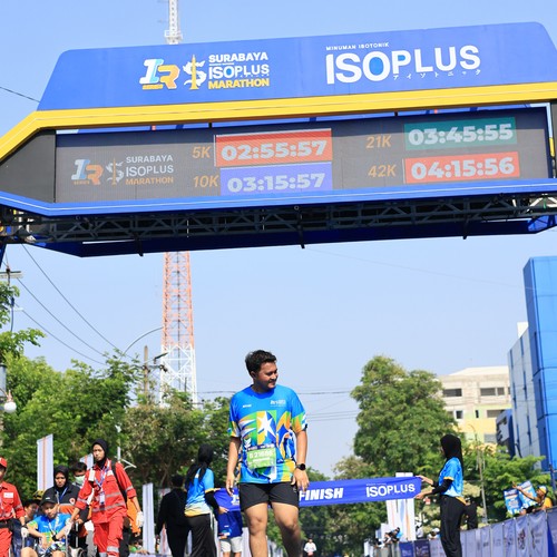 Race photo from SURABAYA ISOPLUS MARATHON 2026
