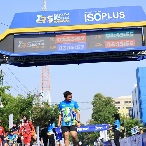 Race photo from SURABAYA ISOPLUS MARATHON 2026