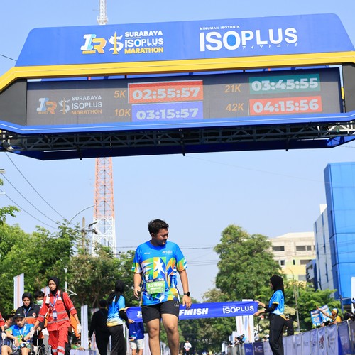 Race photo from SURABAYA ISOPLUS MARATHON 2026