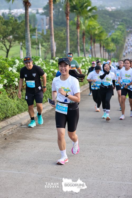 Race photo from Taman Budaya x BOGORUN 2025