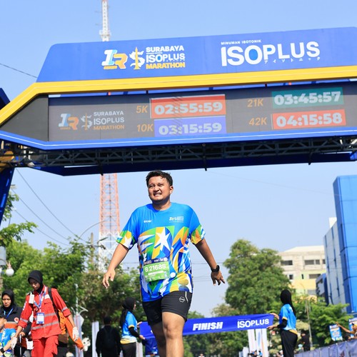 Race photo from SURABAYA ISOPLUS MARATHON 2026