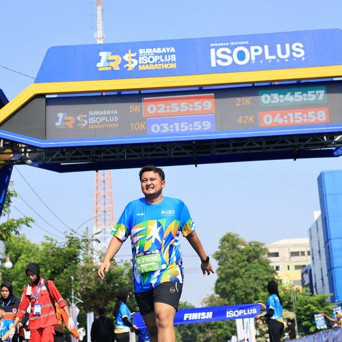 Race photo from SURABAYA ISOPLUS MARATHON 2026