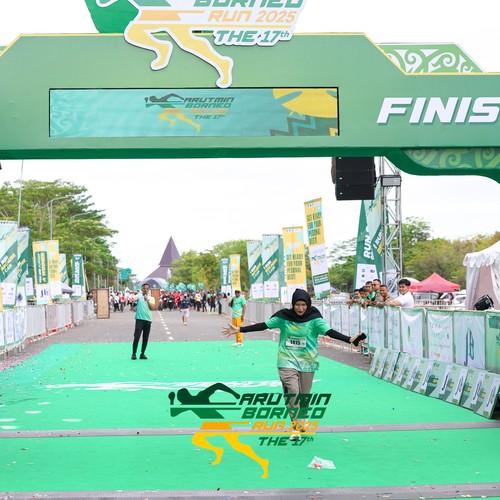 Race photo from ARUTMIN BORNEO RUN 2025