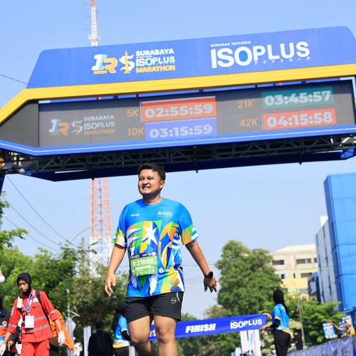 Race photo from SURABAYA ISOPLUS MARATHON 2026