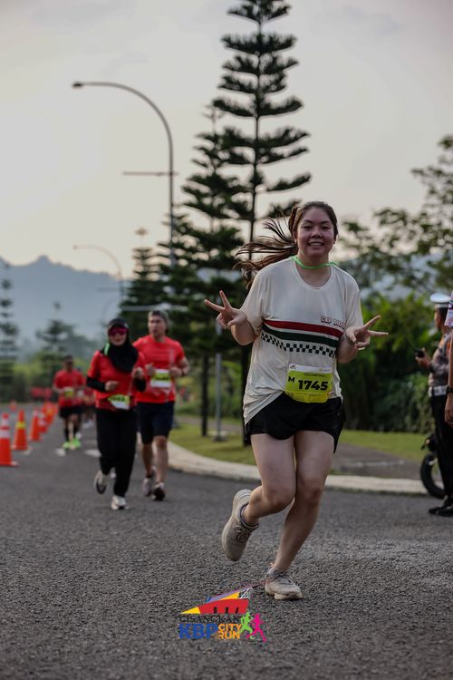 Race photo from CISANGKAN KBP CITY RUN 2025