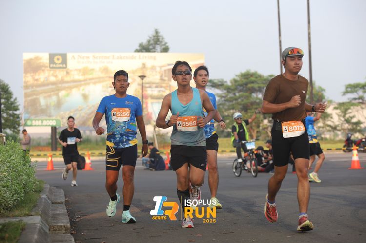Race photo from ISOPLUS RUN 2025 - JAKARTA