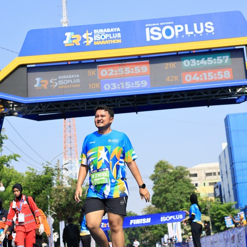 Race photo from SURABAYA ISOPLUS MARATHON 2026