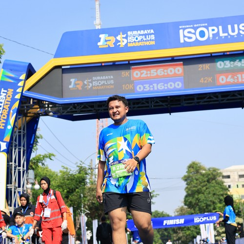 Race photo from SURABAYA ISOPLUS MARATHON 2026