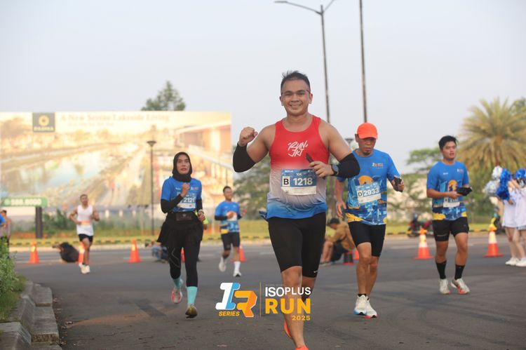 Race photo from ISOPLUS RUN 2025 - JAKARTA