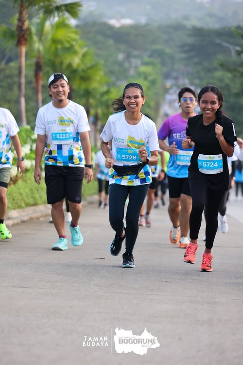 Race photo from Taman Budaya x BOGORUN 2025
