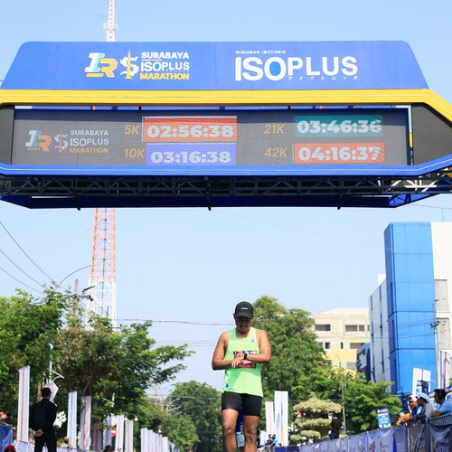 Race photo from SURABAYA ISOPLUS MARATHON 2026