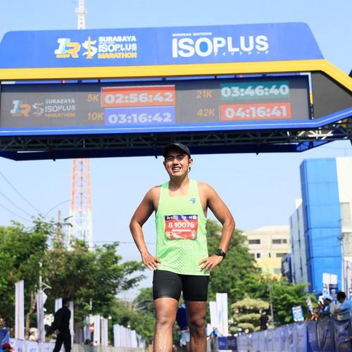 Race photo from SURABAYA ISOPLUS MARATHON 2026