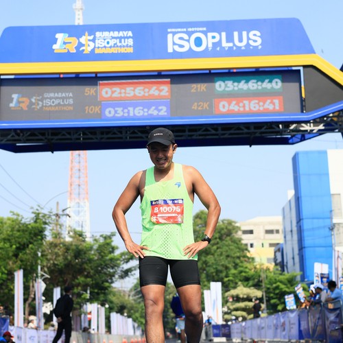 Race photo from SURABAYA ISOPLUS MARATHON 2026