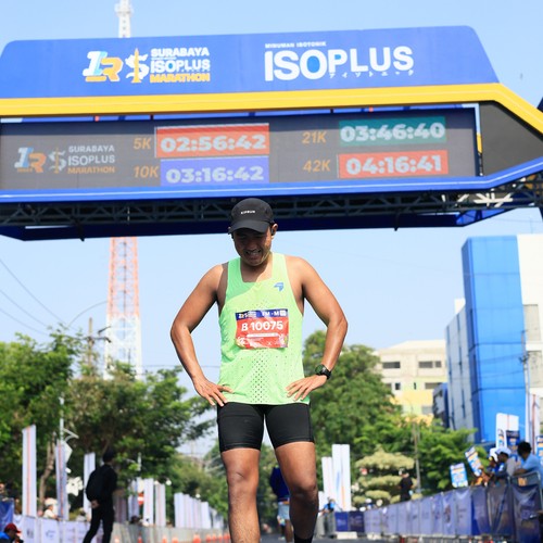 Race photo from SURABAYA ISOPLUS MARATHON 2026