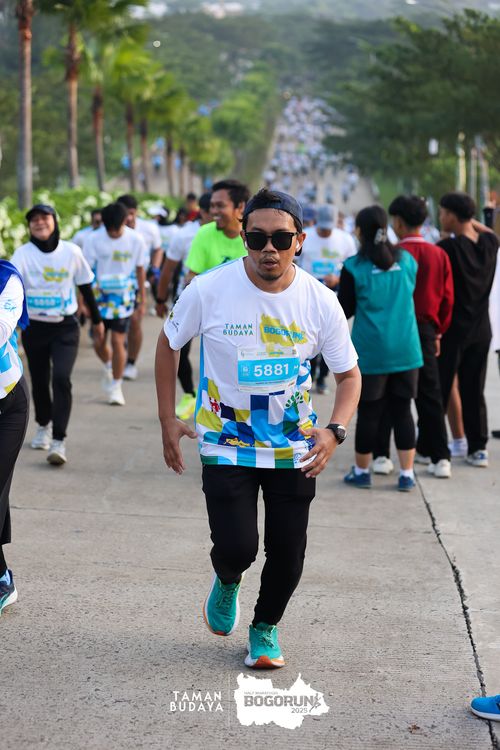 Race photo from Taman Budaya x BOGORUN 2025