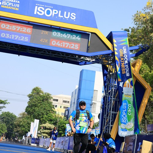 Race photo from SURABAYA ISOPLUS MARATHON 2026