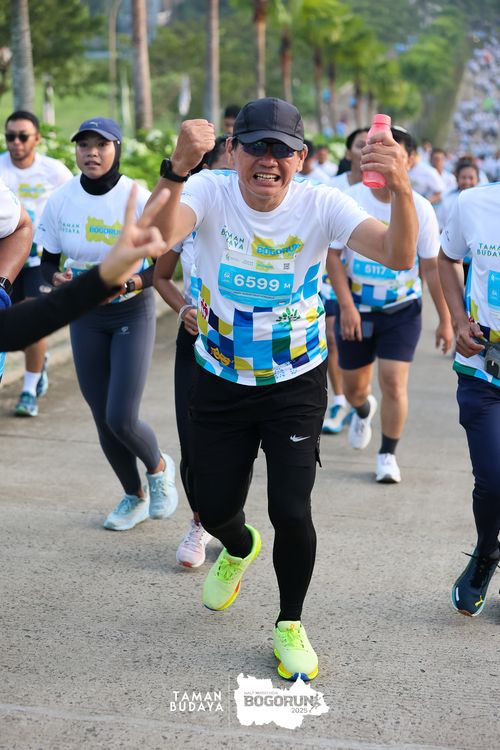 Race photo from Taman Budaya x BOGORUN 2025