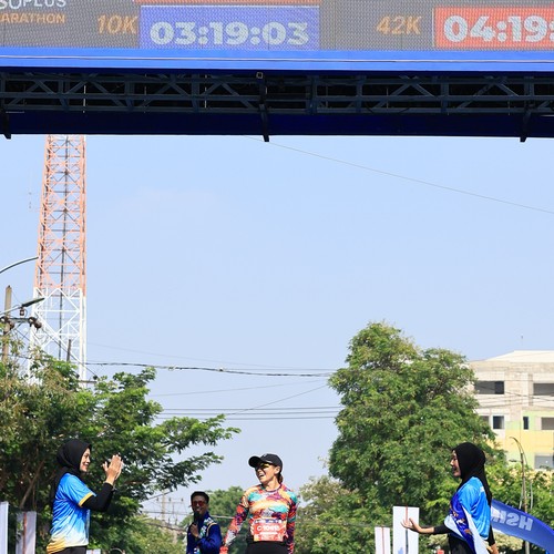 Race photo from SURABAYA ISOPLUS MARATHON 2026