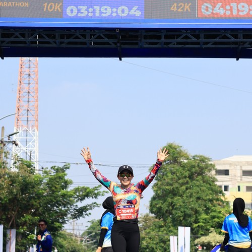 Race photo from SURABAYA ISOPLUS MARATHON 2026