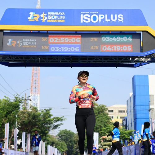 Race photo from SURABAYA ISOPLUS MARATHON 2026
