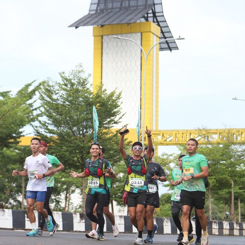 Race photo from ARUTMIN BORNEO RUN 2025