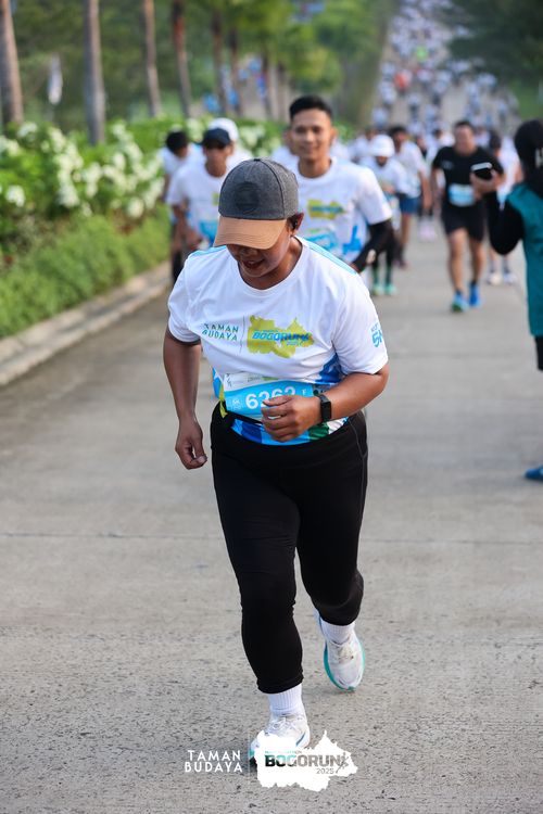 Race photo from Taman Budaya x BOGORUN 2025