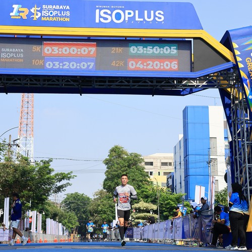 Race photo from SURABAYA ISOPLUS MARATHON 2026