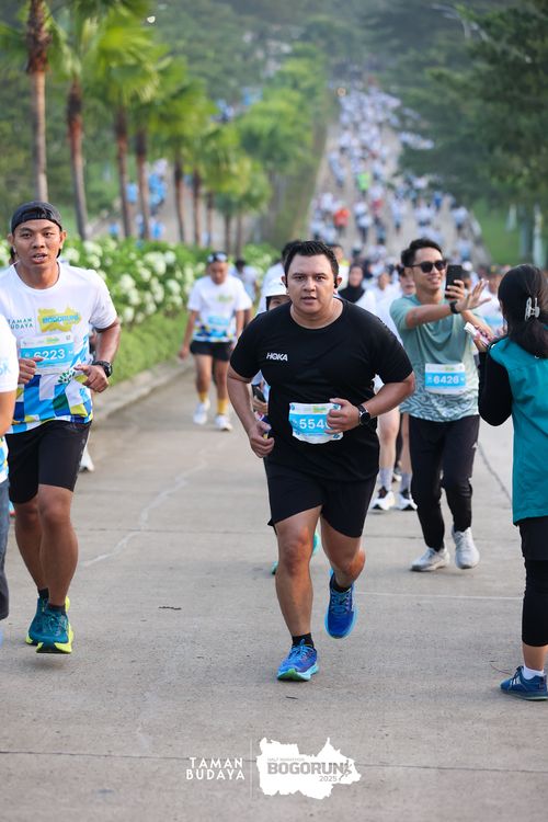 Race photo from Taman Budaya x BOGORUN 2025