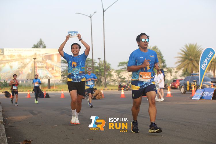 Race photo from ISOPLUS RUN 2025 - JAKARTA