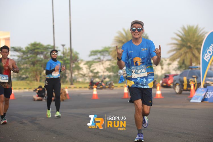 Race photo from ISOPLUS RUN 2025 - JAKARTA