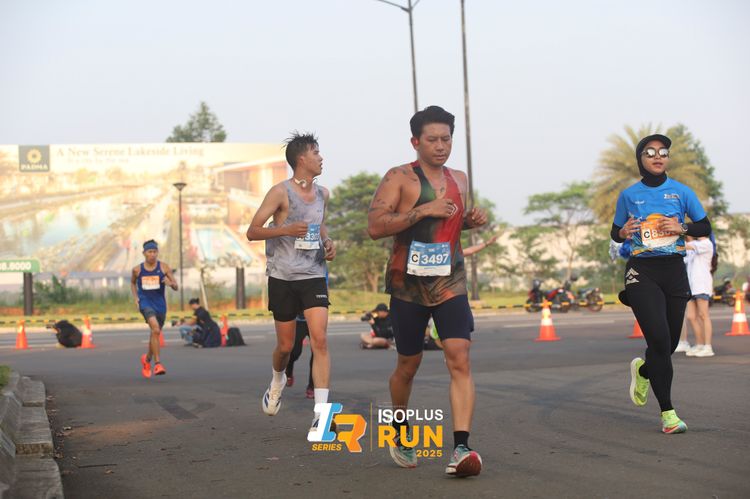 Race photo from ISOPLUS RUN 2025 - JAKARTA