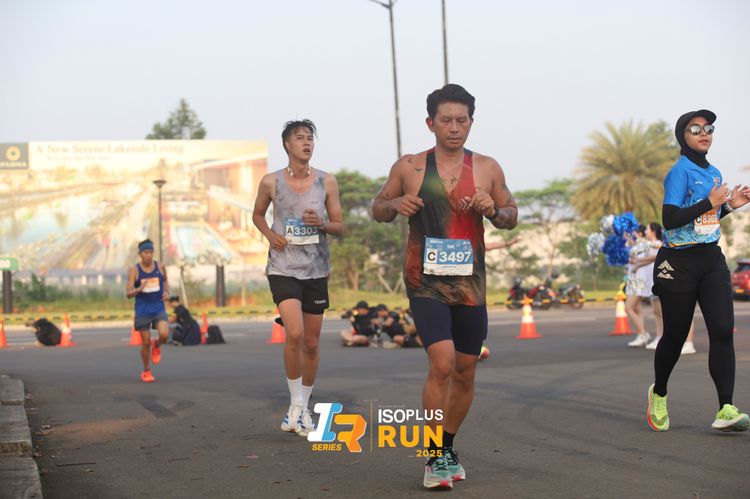 Race photo from ISOPLUS RUN 2025 - JAKARTA