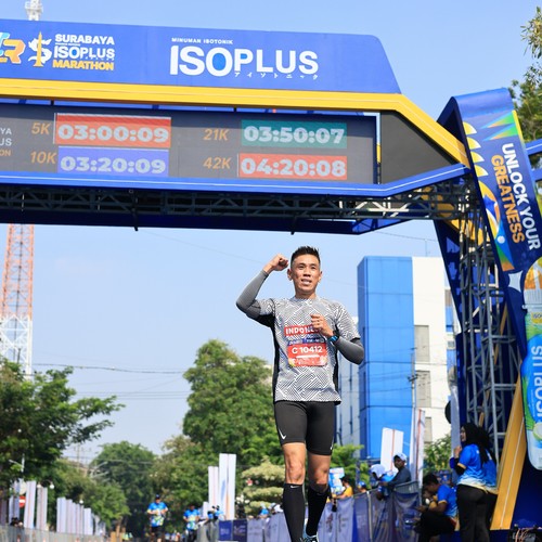 Race photo from SURABAYA ISOPLUS MARATHON 2026