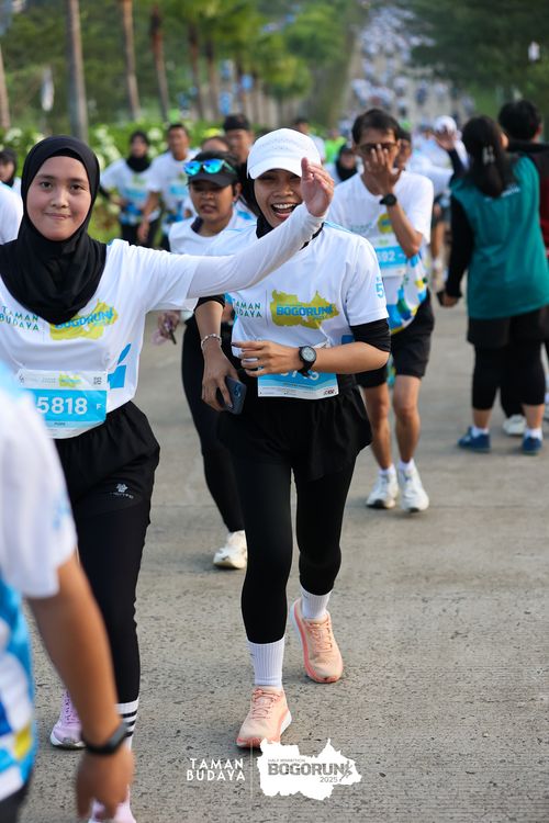 Race photo from Taman Budaya x BOGORUN 2025