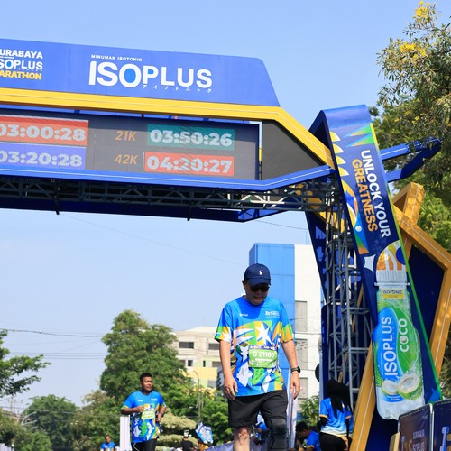 Race photo from SURABAYA ISOPLUS MARATHON 2026