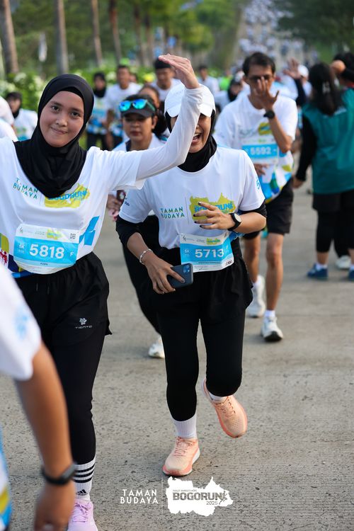 Race photo from Taman Budaya x BOGORUN 2025