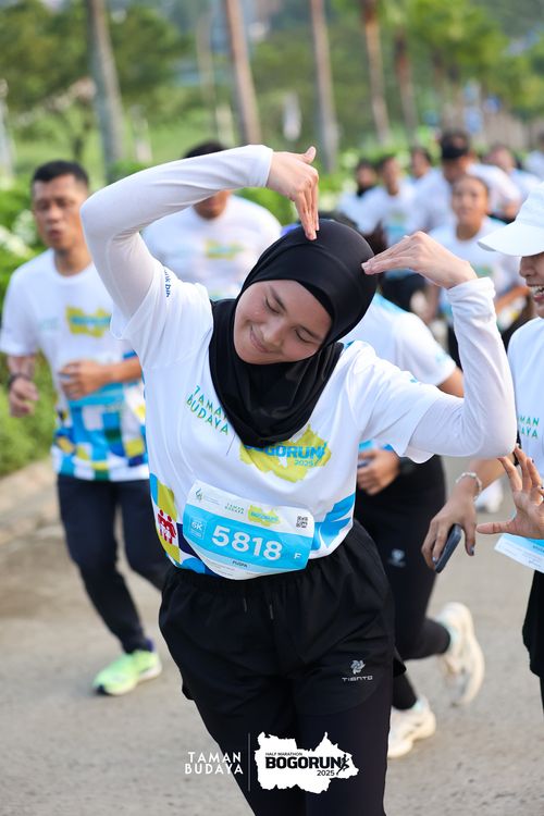 Race photo from Taman Budaya x BOGORUN 2025