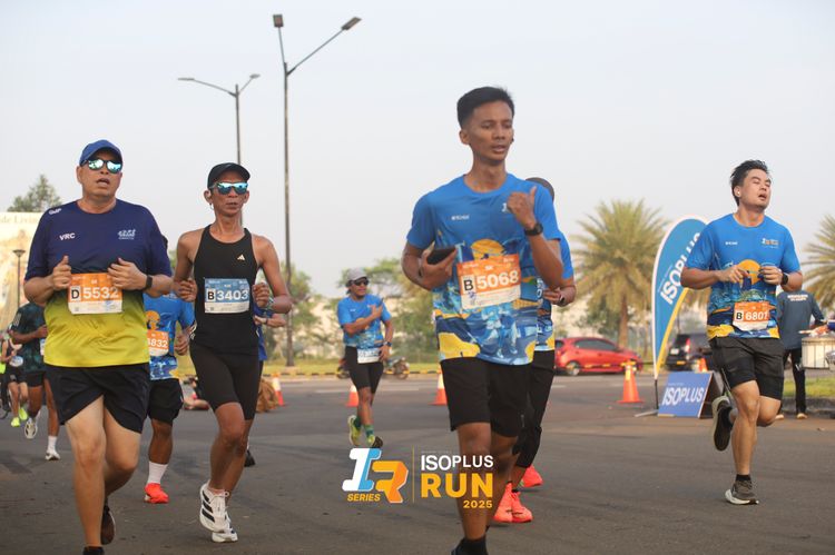Race photo from ISOPLUS RUN 2025 - JAKARTA