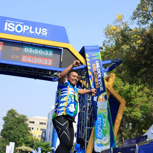 Race photo from SURABAYA ISOPLUS MARATHON 2026