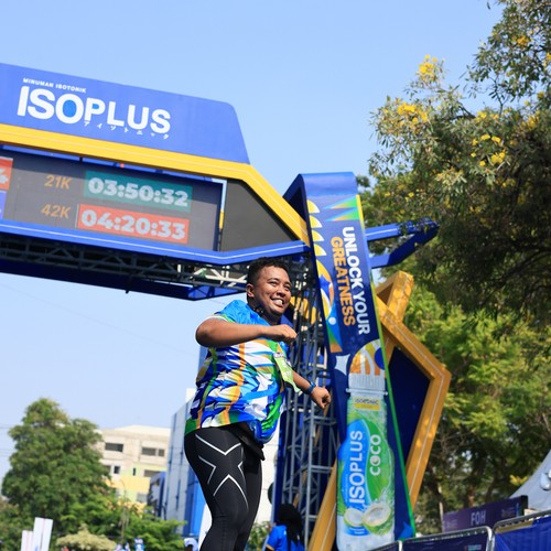 Race photo from SURABAYA ISOPLUS MARATHON 2026