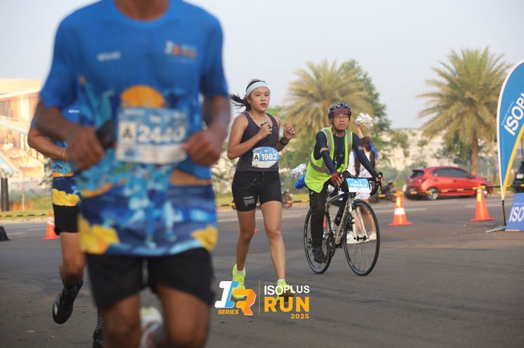 Race photo from ISOPLUS RUN 2025 - JAKARTA