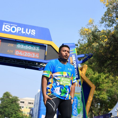 Race photo from SURABAYA ISOPLUS MARATHON 2026