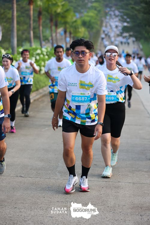 Race photo from Taman Budaya x BOGORUN 2025