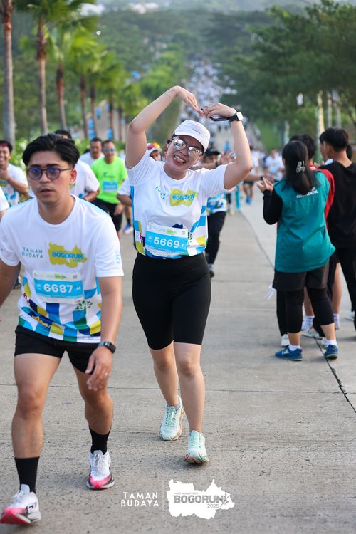 Race photo from Taman Budaya x BOGORUN 2025