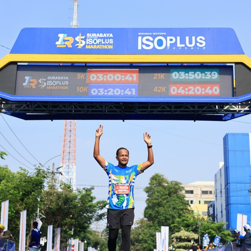 Race photo from SURABAYA ISOPLUS MARATHON 2026